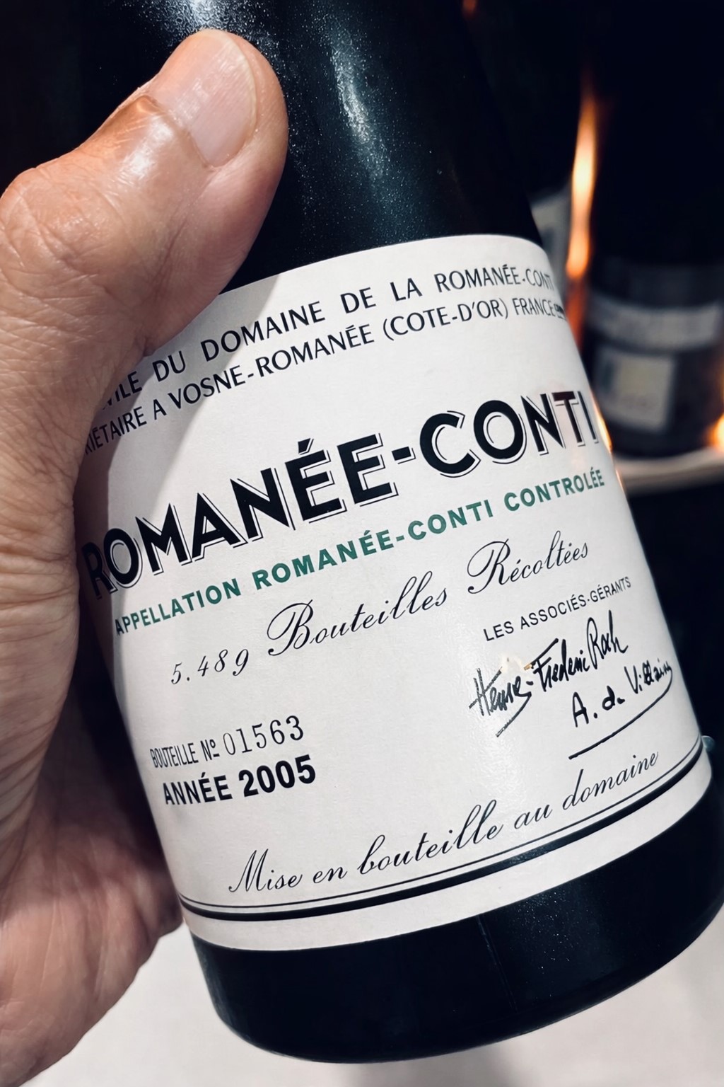 Fine wine bottles in a dark cellar setting